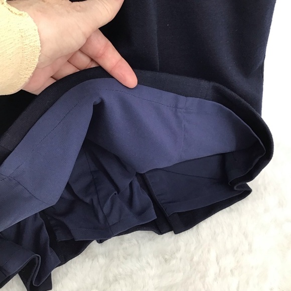 Kay Unger Women’s Shirt Dress Button-Up Career Business Casual Dark Navy Size 10 - Picture 6 of 8